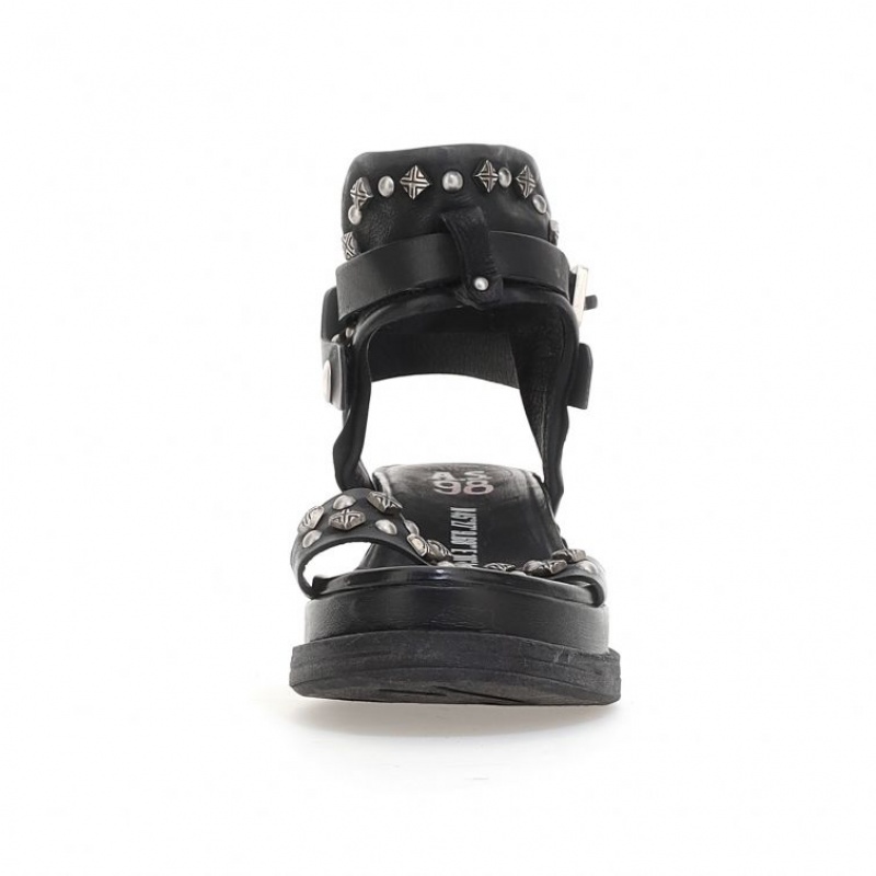 A.S.98 Leta Sandalen Damen Schwarz | DE-374USHOAY