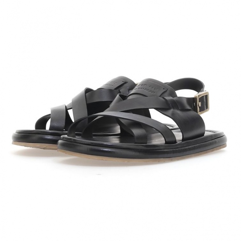 A.S.98 Milford Sandalen Herren Schwarz | DE-043EPZLMT