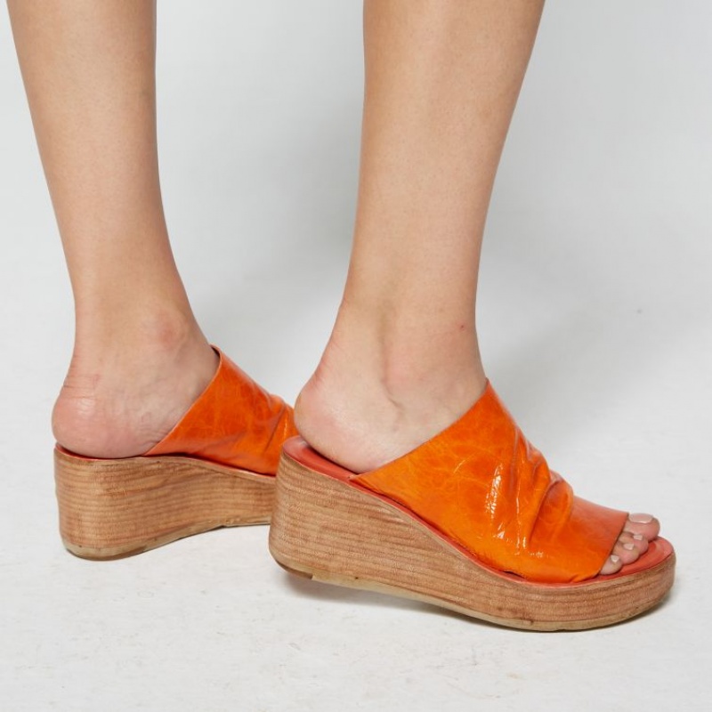 A.S.98 Nanette Sandalen Damen Orange | DE-032LOQXKU