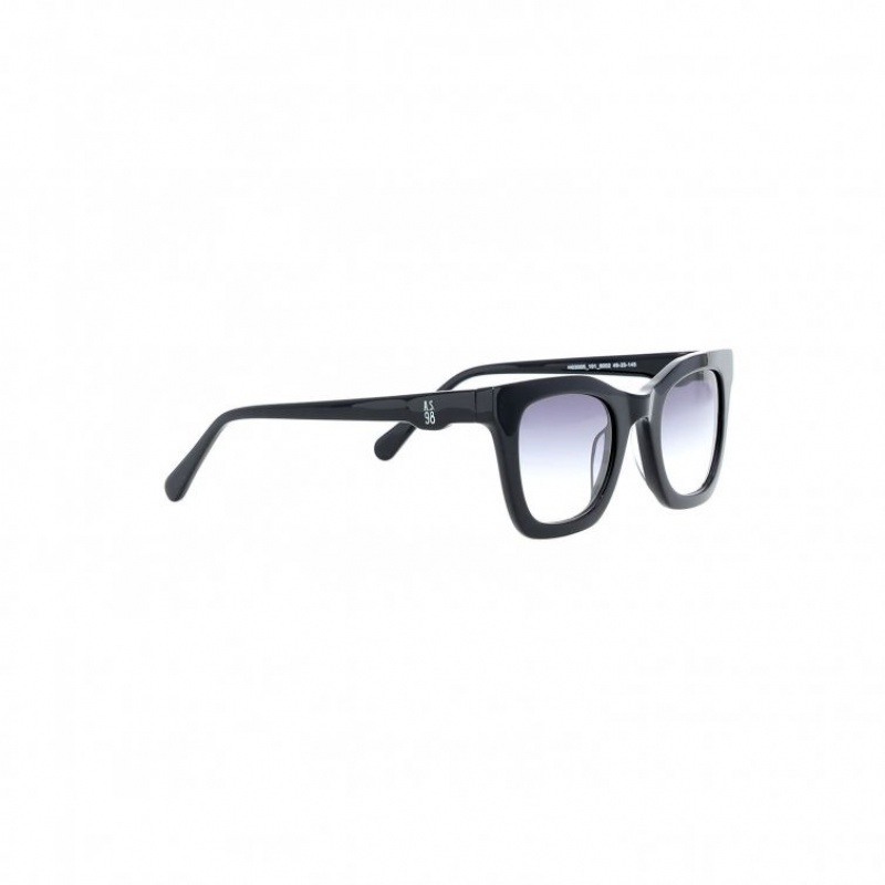 A.S.98 Nicko Sonnenbrille Herren Schwarz | DE-830BLNVQC