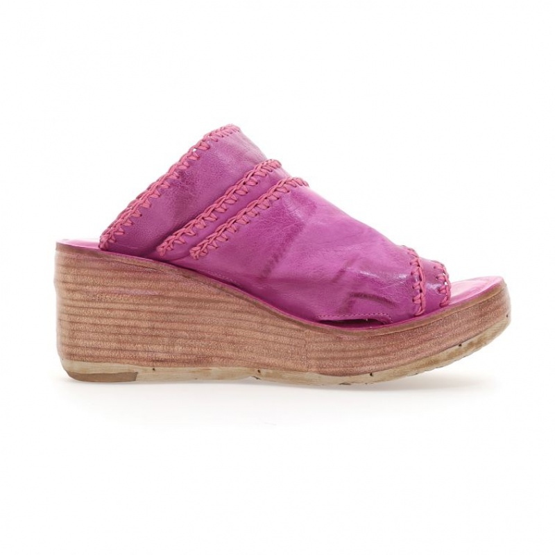 A.S.98 Nivek Sandalen Damen Fuchsie | DE-198WZTKPA