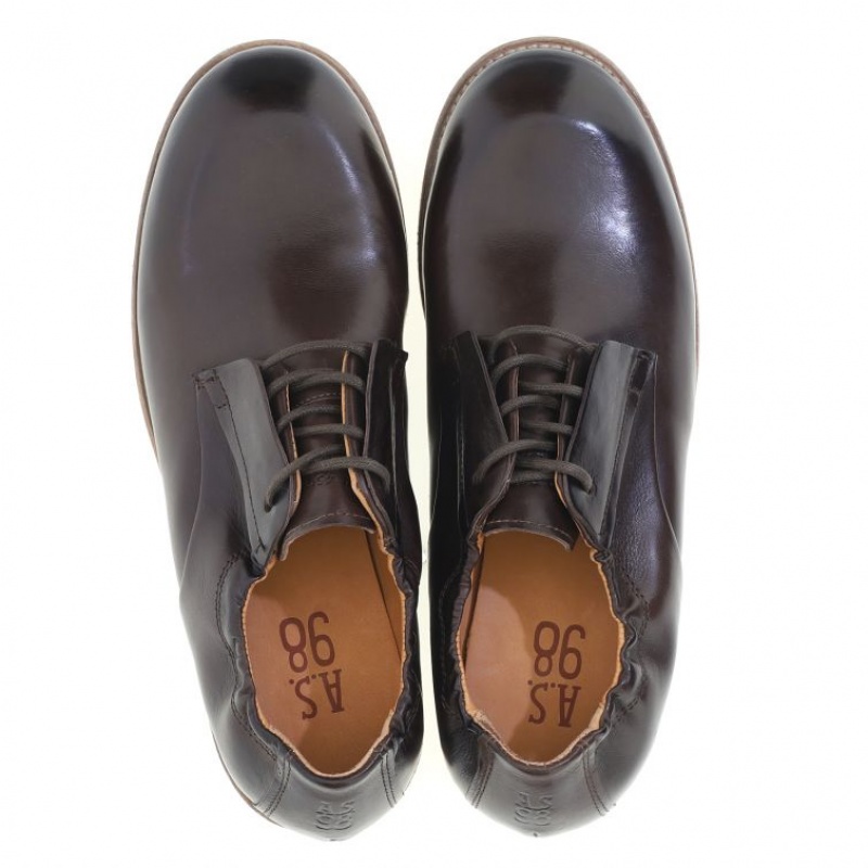 A.S.98 Oberon flat shoes Herren Schwarz | DE-305UQOKHM