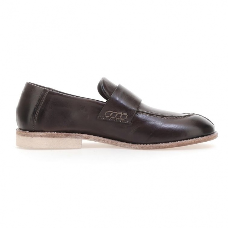 A.S.98 Ogden flat shoes Herren Schokolade | DE-197DCJLYW