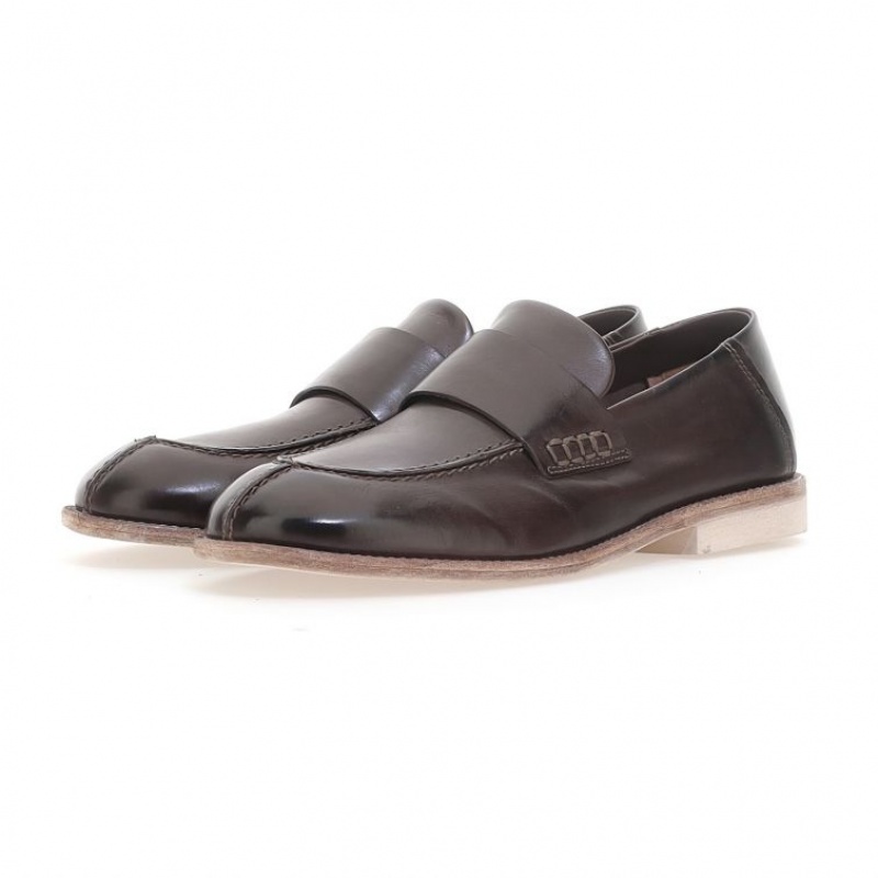 A.S.98 Ogden flat shoes Herren Schokolade | DE-197DCJLYW