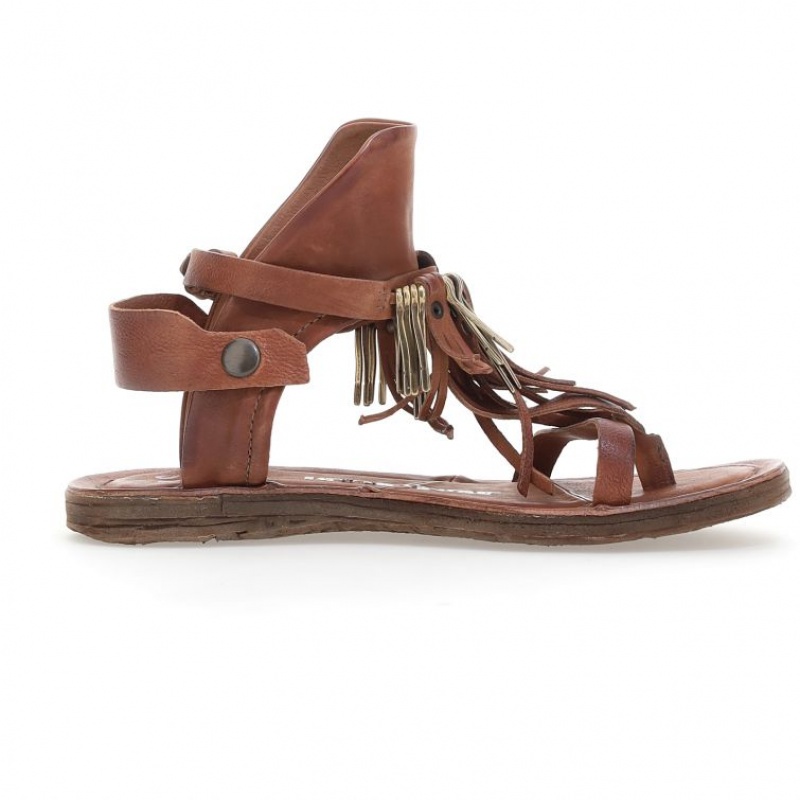 A.S.98 Reina Sandalen Damen Khaki | DE-980TDYAZU