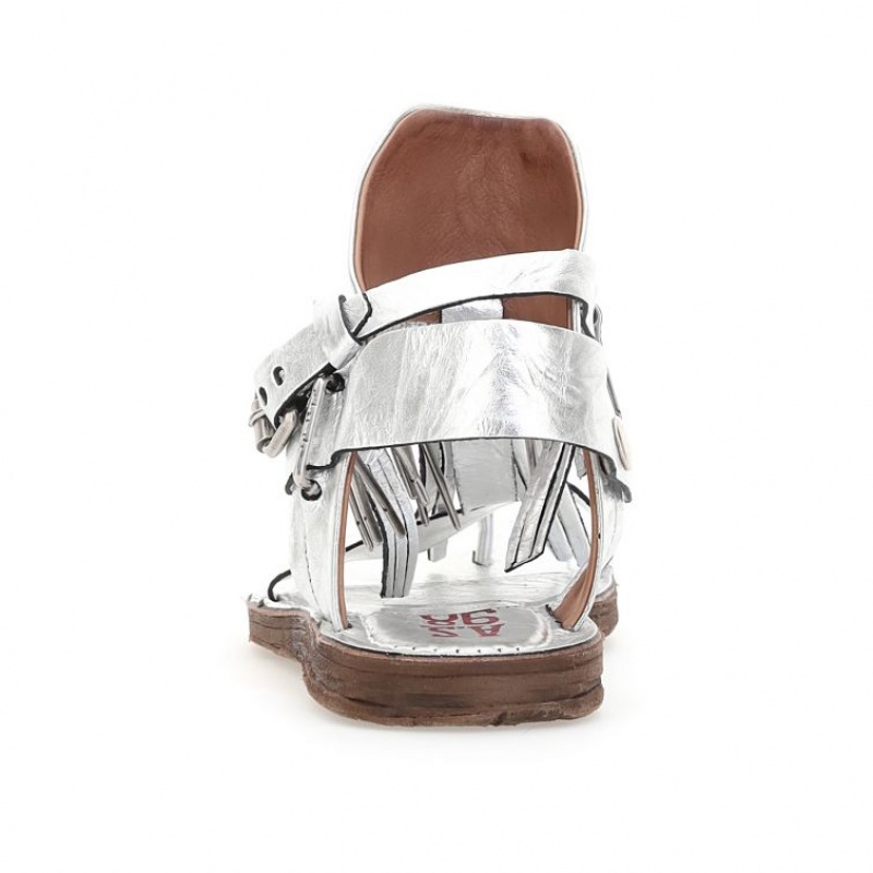 A.S.98 Reina Sandalen Damen Silber | DE-218VYAZSU