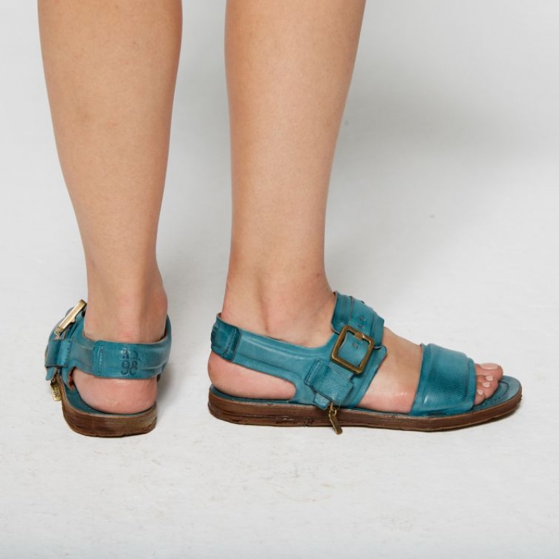 A.S.98 Ria Sandalen Damen Grün | DE-415SWCBDJ