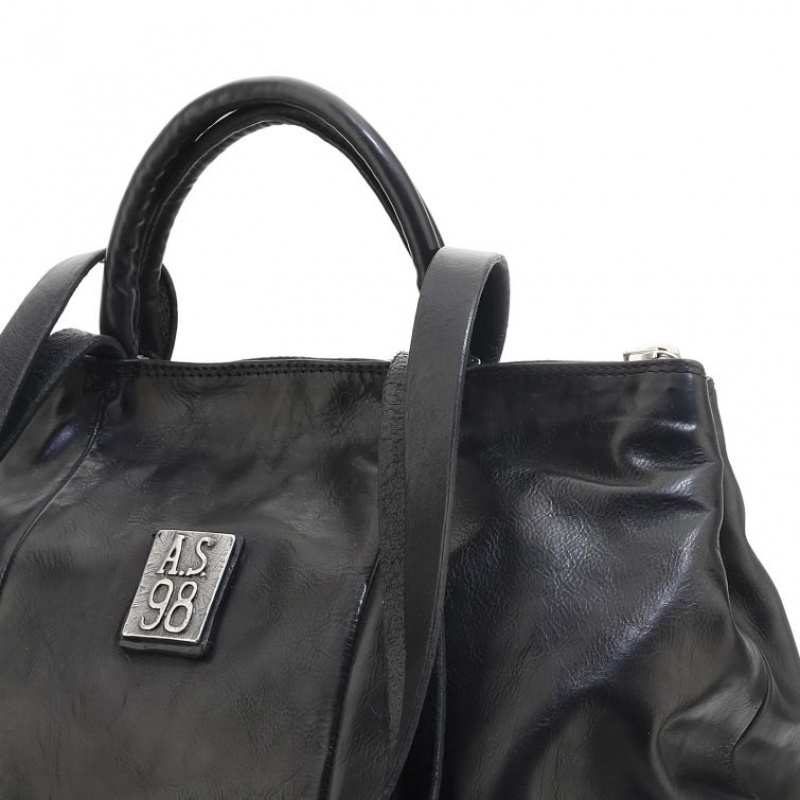 A.S.98 Riva Taschen Damen Schwarz | DE-548AZPHMX