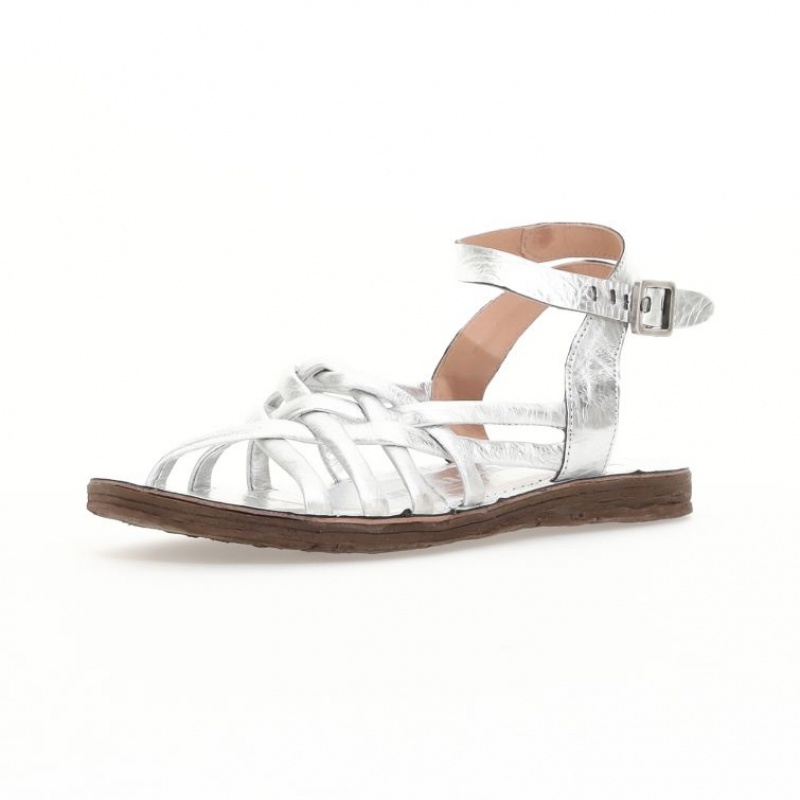 A.S.98 Rylee Sandalen Damen Silber | DE-125FXCHWS