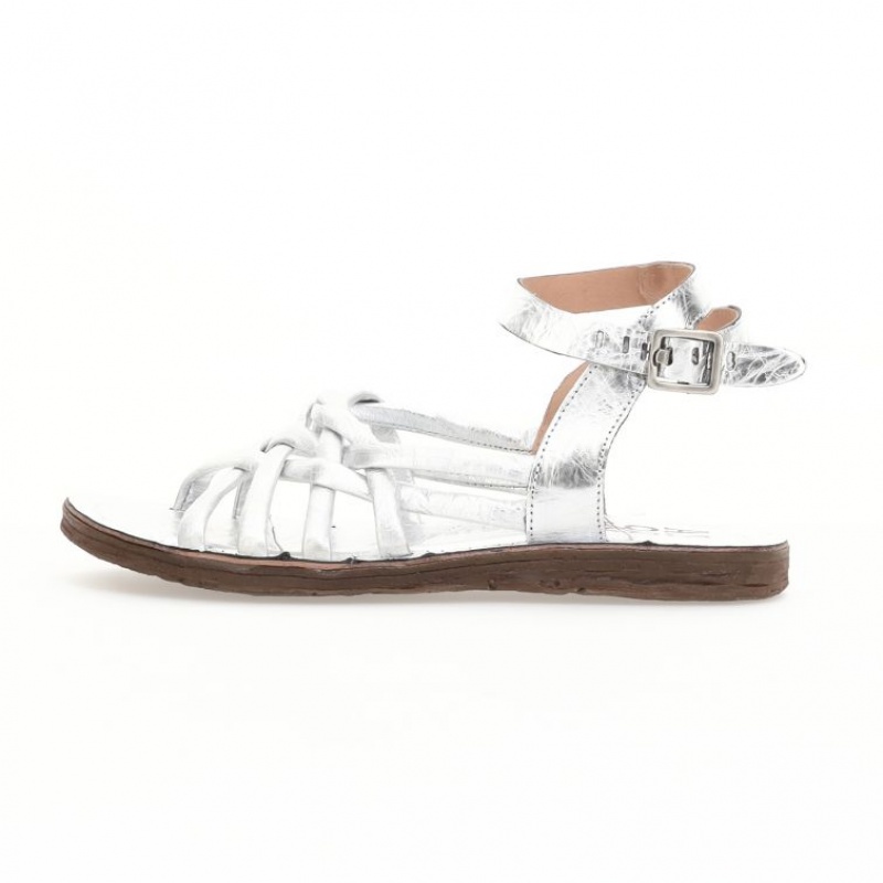 A.S.98 Rylee Sandalen Damen Silber | DE-125FXCHWS