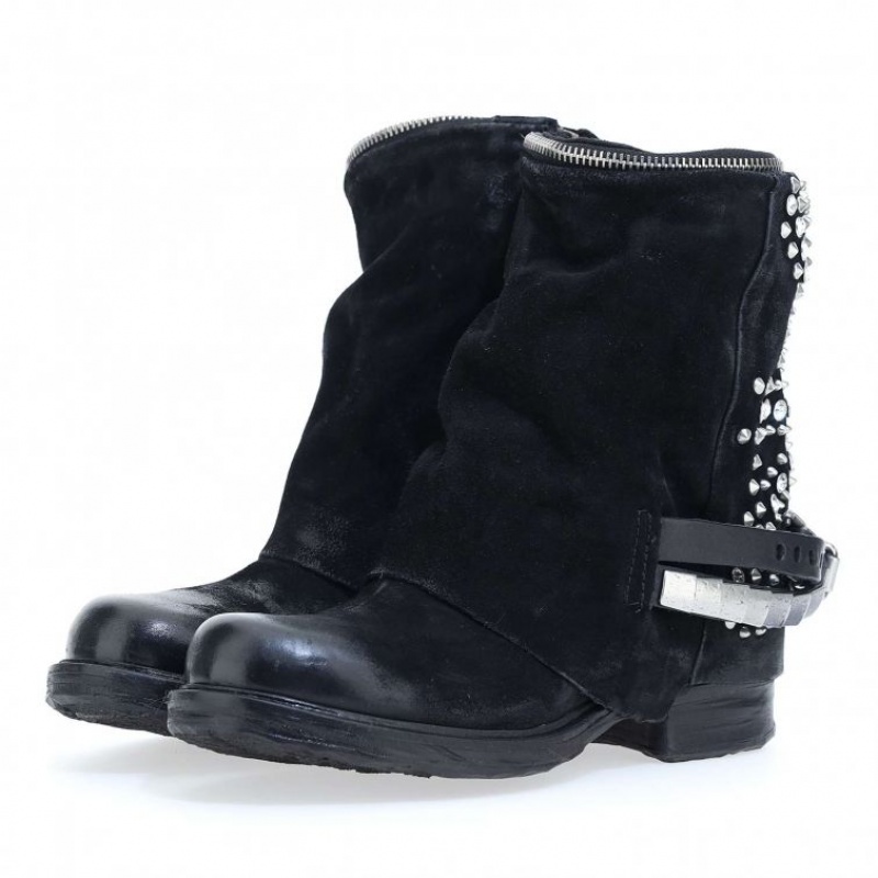 A.S.98 Saint-Shine Ankle boots Damen Schwarz | DE-561OXPGVS