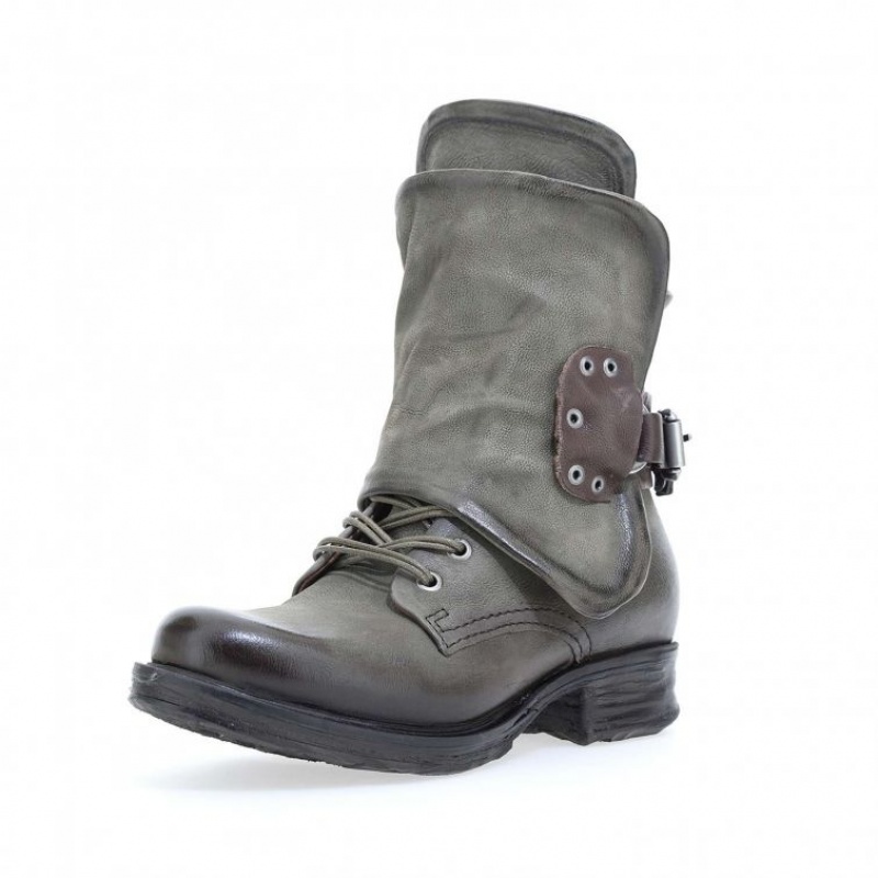 A.S.98 Saintec 259211 Ankle boots Damen Grün | DE-837YNCATZ