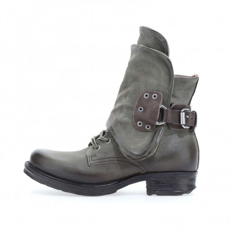 A.S.98 Saintec 259211 Ankle boots Damen Grün | DE-837YNCATZ