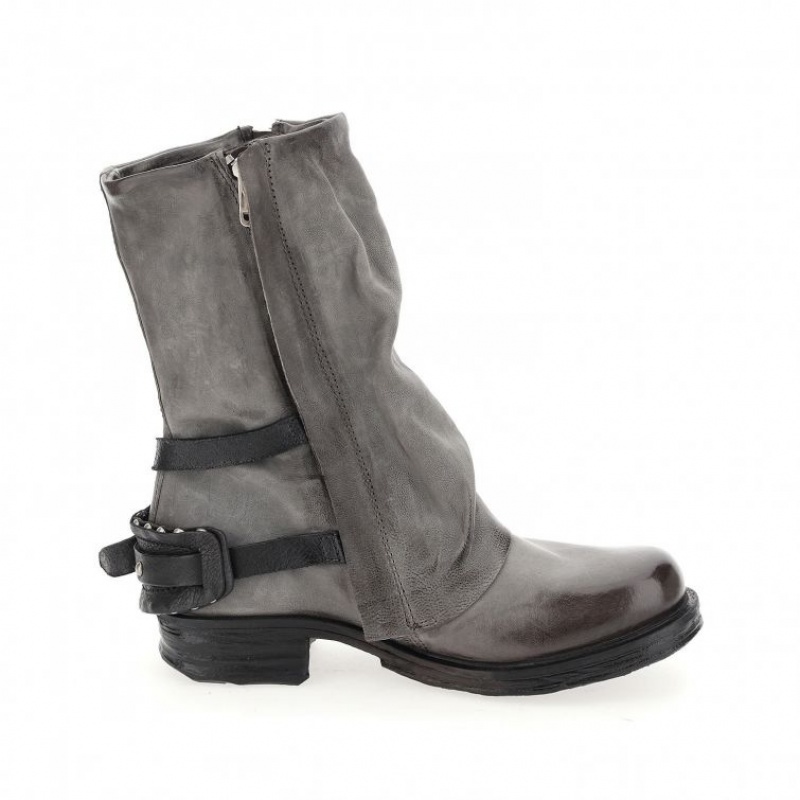 A.S.98 Saintec 259214 Ankle boots Damen Grau | DE-405GEBMOQ