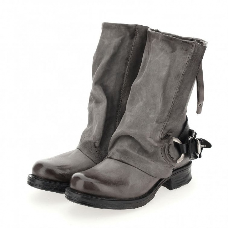 A.S.98 Saintec 259214 Ankle boots Damen Grau | DE-405GEBMOQ