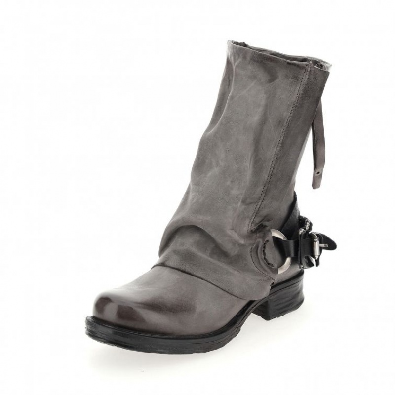 A.S.98 Saintec 259214 Ankle boots Damen Grau | DE-405GEBMOQ