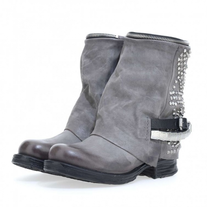 A.S.98 Saintec 259216 Ankle boots Damen Grau | DE-365HWAFLB