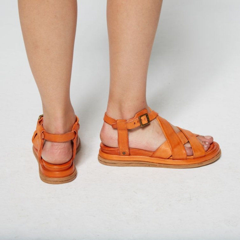 A.S.98 Sallie Sandalen Damen Orange | DE-715ARGHOP