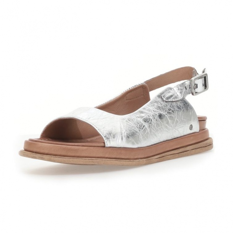 A.S.98 Sera Sandalen Damen Silber | DE-218IJVTOC