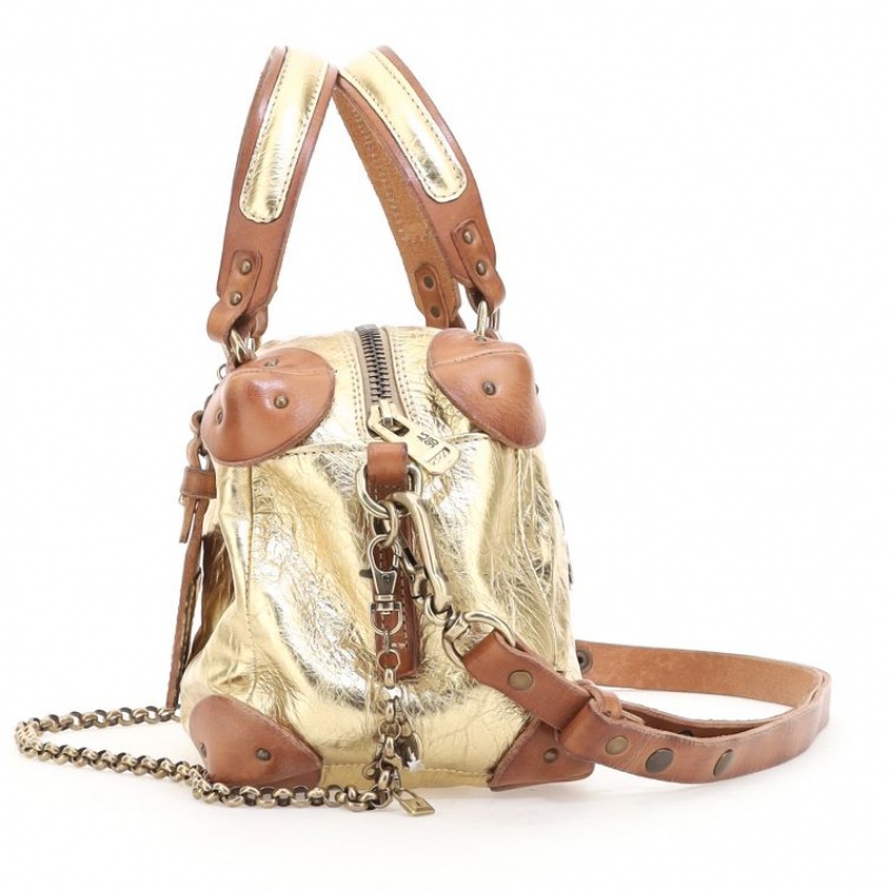 A.S.98 Siena Taschen Damen Gold | DE-436QBEGPA