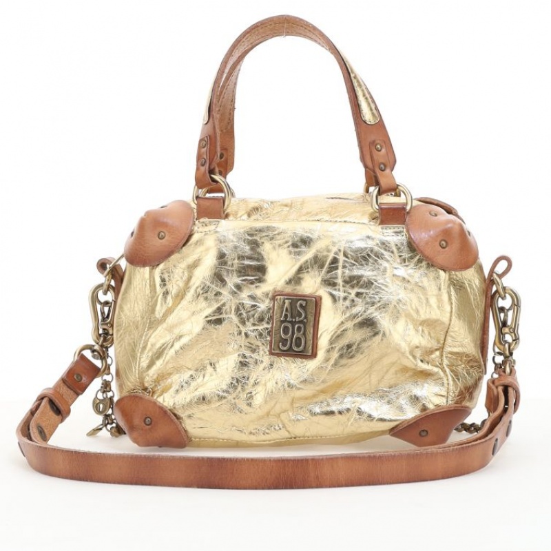 A.S.98 Siena Taschen Damen Gold | DE-436QBEGPA