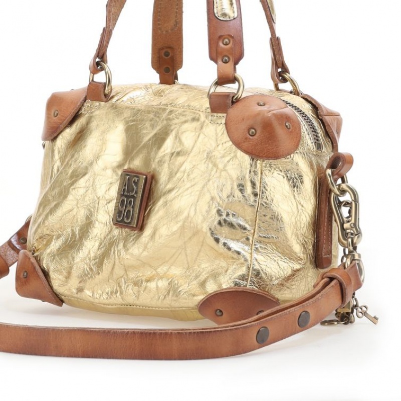 A.S.98 Siena Taschen Damen Gold | DE-436QBEGPA