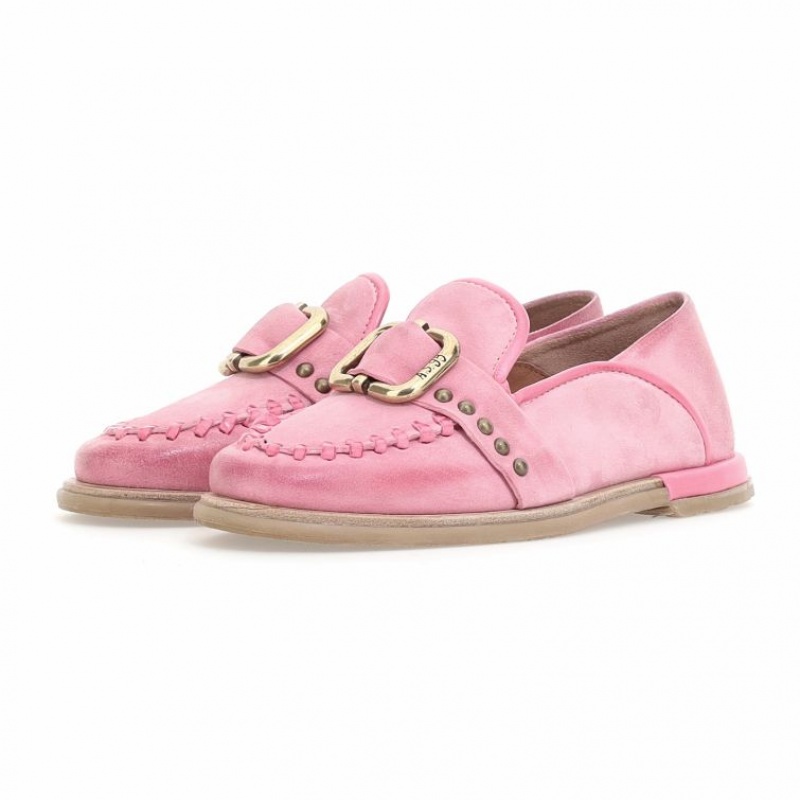 A.S.98 Tamika flat shoes Damen Rosa | DE-549KULOSH