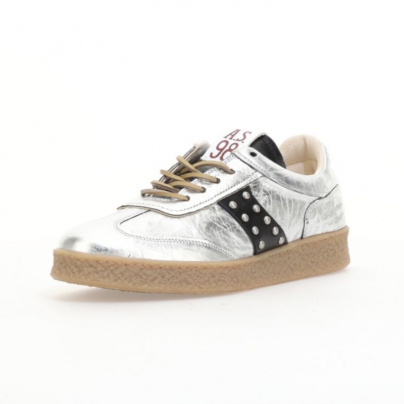 A.S.98 Waldo Sneakers Herren Silber | DE-207QVABYS