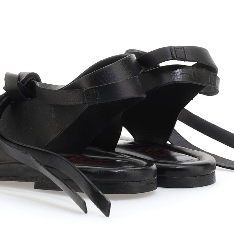 A.S.98 Yanci Sandalen Damen Schwarz | DE-364IHWUGZ