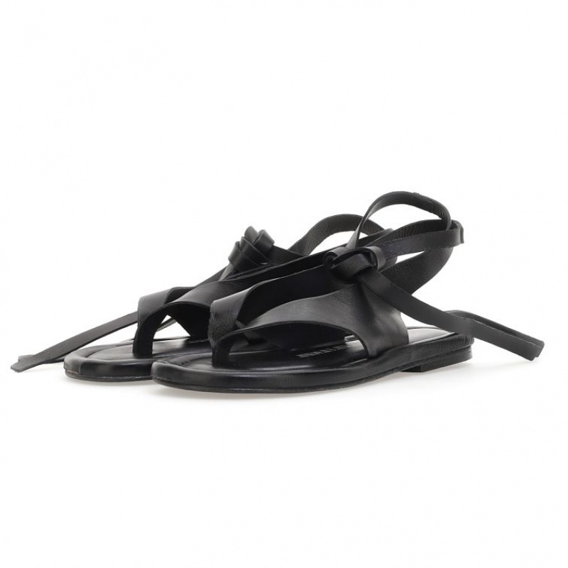 A.S.98 Yanci Sandalen Damen Schwarz | DE-364IHWUGZ