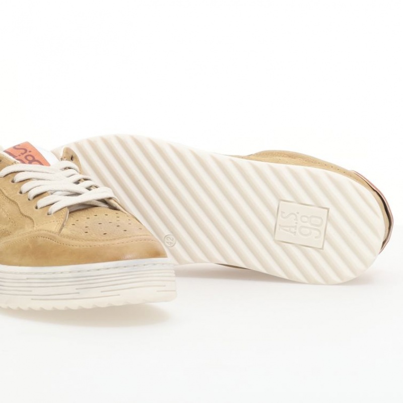 A.S.98 Yorik Sneakers Herren Khaki | DE-451VAHXQP