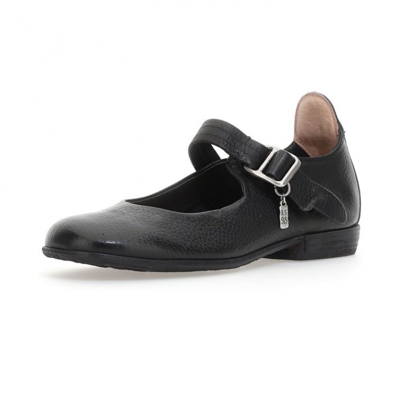 A.S.98 Zowie flat shoes Damen Schwarz | DE-284FHGYTU